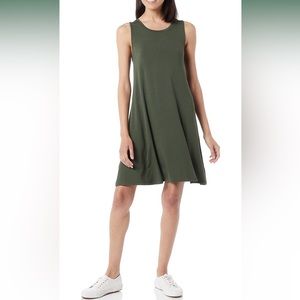 Casual Green Comfy Dress